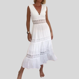Circe - V-Neck Lace Camisole Dress