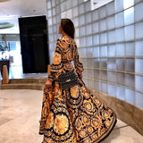 Faye - Bohemian Print Dress
