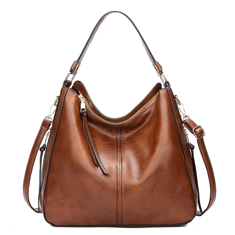 Lisa™ | Classic Leather Handbag