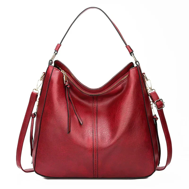 Lisa™ | Classic Leather Handbag