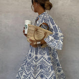 Fiorelia - Boho Chic Casual Tunic Dress