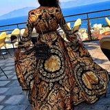 Faye - Bohemian Print Dress