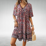 Quinley - Bohemian Swing Dress