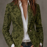 Antonia - Paisley Print Jacquard Blazer