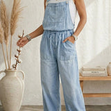 Serrano Madrid™ | Monserrat Wide-Leg Jumpsuit with Straps
