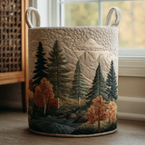 Noemi | Artisan Hand-Quilted Laundry Basket