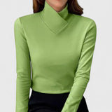 Clair | Sophisticated High Neck Sweater