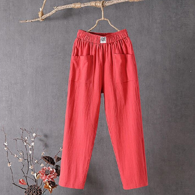Alyra - Comfortable Trousers with Convenient Pockets