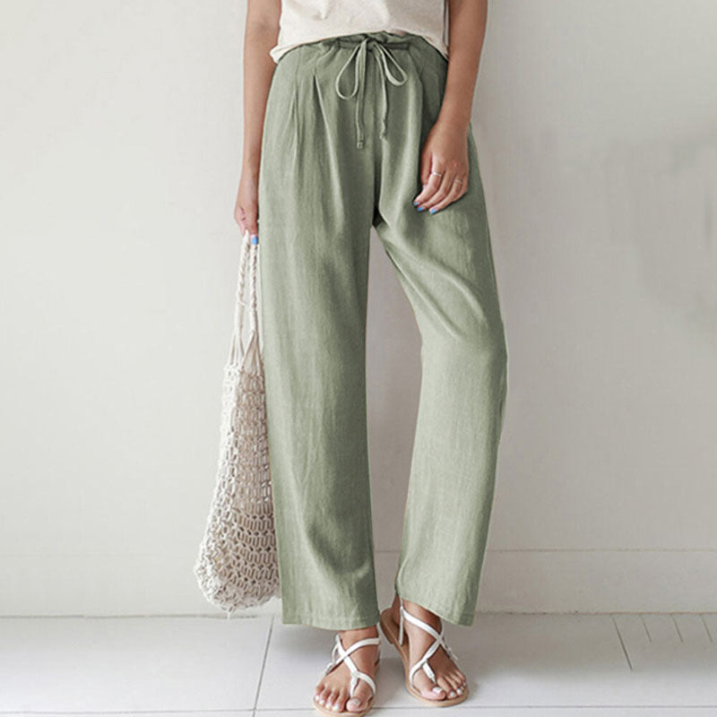 Vara - Casual Drawstring Trousers