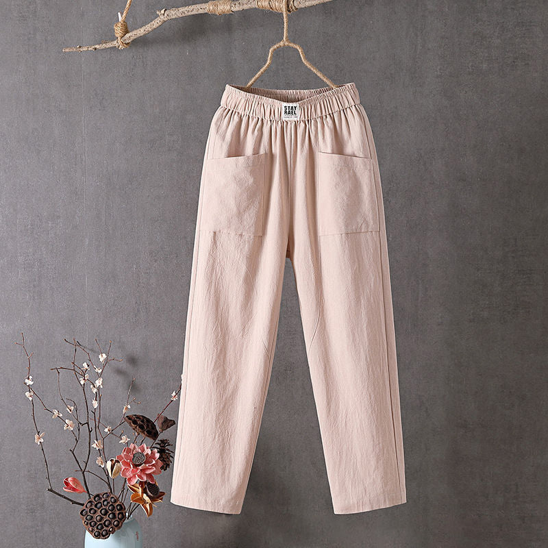 Alyra - Comfortable Trousers with Convenient Pockets