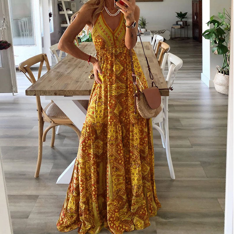 Gweneth - Bohemian Sleeveless Dress