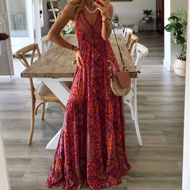 Gweneth - Bohemian Sleeveless Dress