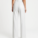 High-Waisted Wide-Leg Trousers