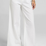 Lightweight Loose-Fit Pants with Elastic Waist