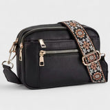 Olivia - Patterned Strap Crossbody Bag