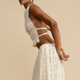 WENDY - Spaghetti Strap Top and Skirt Set