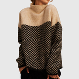 Norah | Stand-Up Collar Cotton Pullover