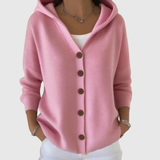 Cozy Knit Hoodie Cardigan