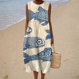 Sleeveless Summer Comfort Dress