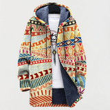 Rosemarie™ | Folk Mix Hooded Jacket