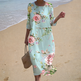 Stylish and Cozy Maxi Dress