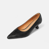 Amara Leather High Heels