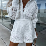 Lesley - Chic Lace Ensemble