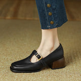 Loes | T-Strap Sandals for Women