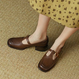 Loes | T-Strap Sandals for Women