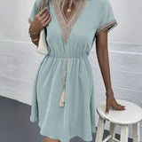 Sabrina - Chic Bohemian Elegance Dress