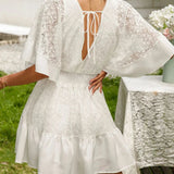 Carole - Boho Chic Lace Dress
