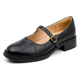Manon | Timeless and Cozy Leather Mary Jane Shoes