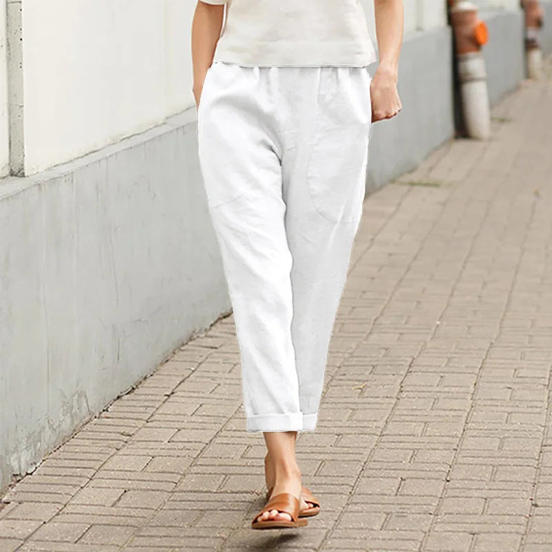 Kriza - Relaxed Fit Trousers with Convenient Pockets