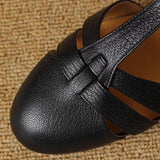 Loes | T-Bar Ballerina Flats