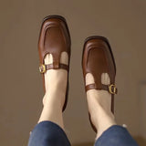 Loes | T-Strap Sandals for Women