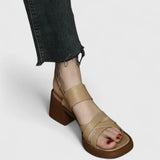 Celeste - Chic Cross-Strap Sandals