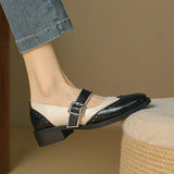 Mariska | Classic Leather Mary Jane Shoes