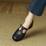 Loes | T-Strap Sandals for Women