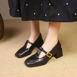 Monique | Classic French Mary Jane Shoes