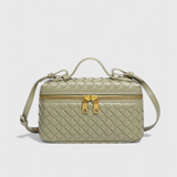 Milla - Mini Woven Bag with Elegant Gold Details