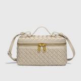 Milla - Mini Woven Bag with Elegant Gold Details