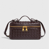 Milla - Mini Woven Bag with Elegant Gold Details