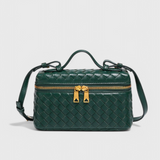 Milla - Mini Woven Bag with Elegant Gold Details