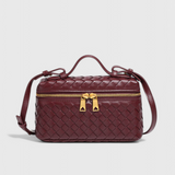 Milla - Mini Woven Bag with Elegant Gold Details