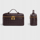 Milla - Mini Woven Bag with Elegant Gold Details