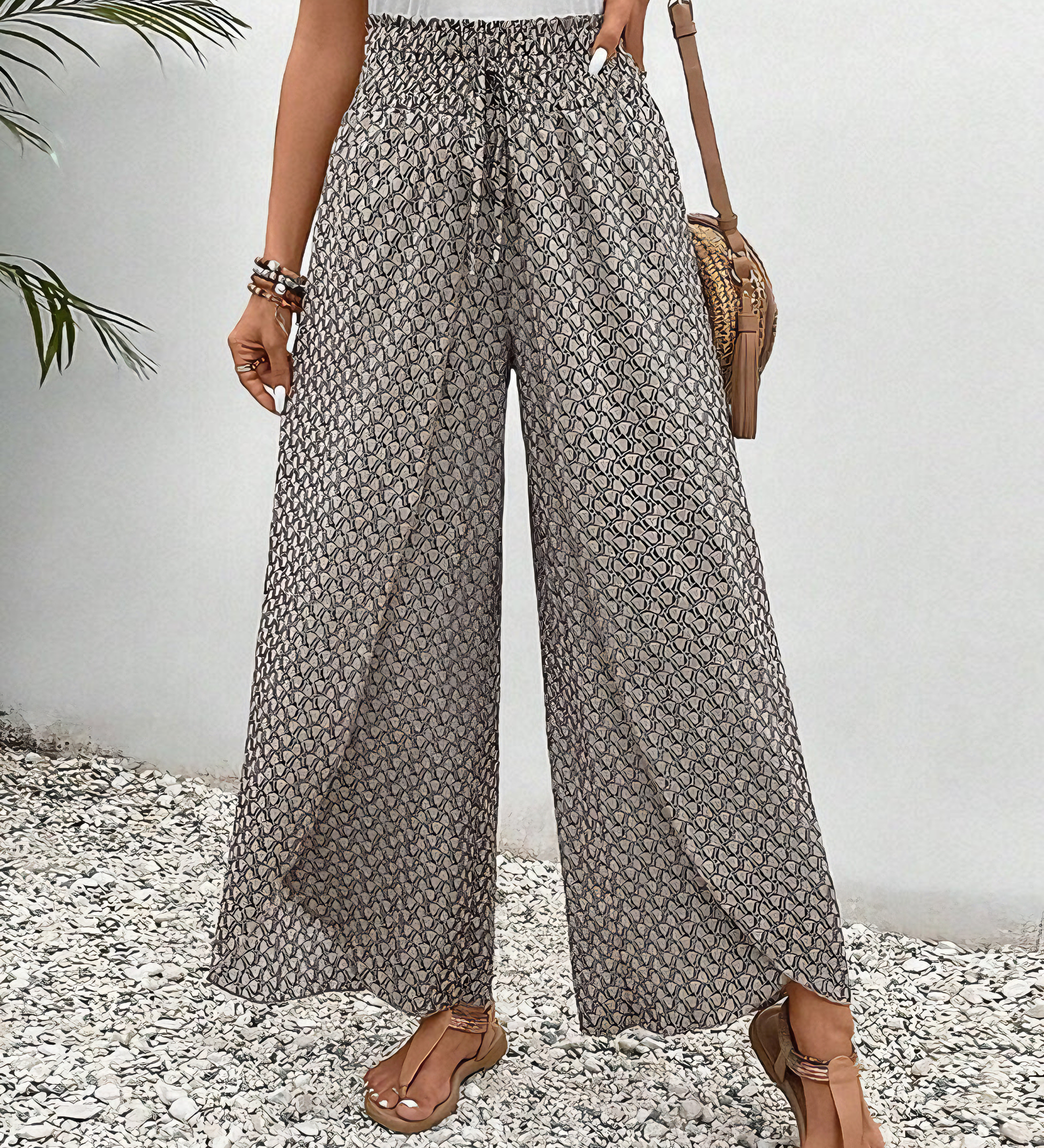 Sahara - Easygoing Wide-Leg Pants