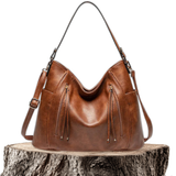 Wendy™ | Leather Fringe Handbag