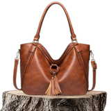 Andrea™ | Classic Leather Handbag