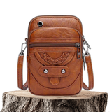 Laura™ | Elegant Structured Leather Handbag