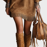 Annette - Retro-Inspired Mini Dress with Sleeves